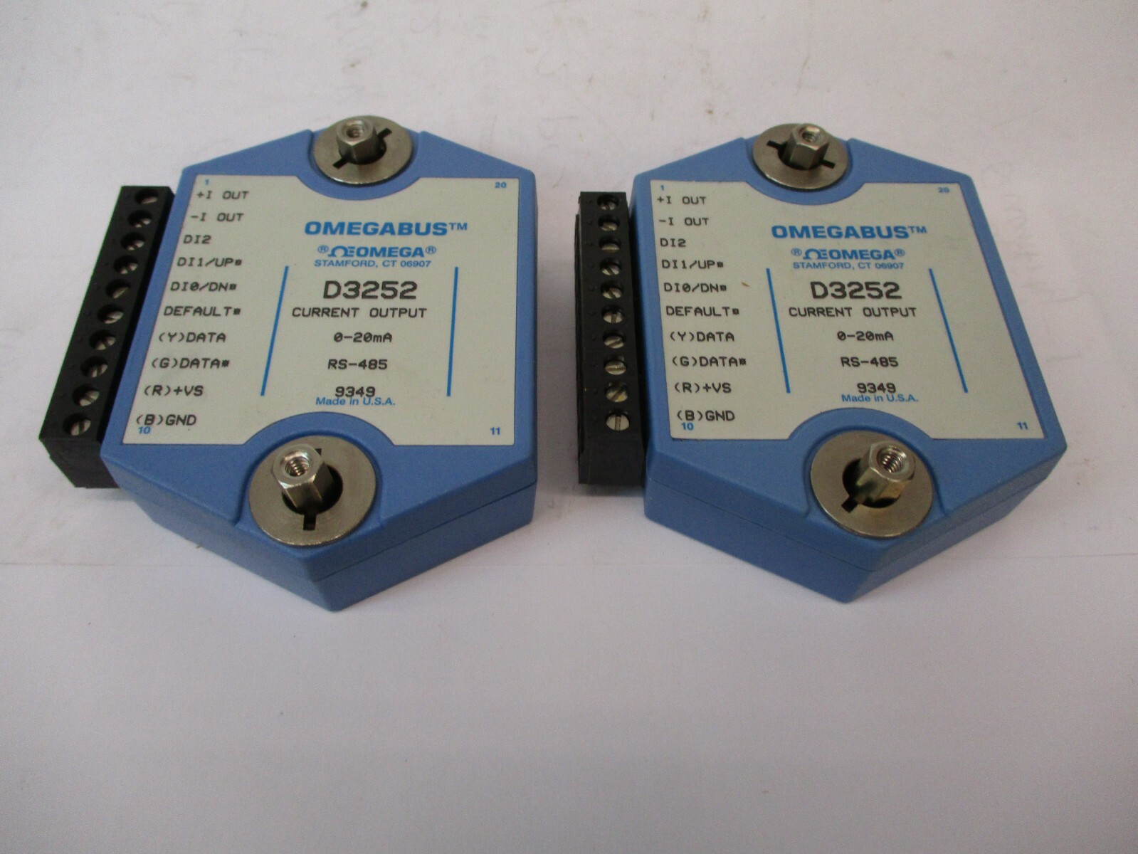 New Open Box Omegabus D3252 0-20mA RS-485 A4149WVS
