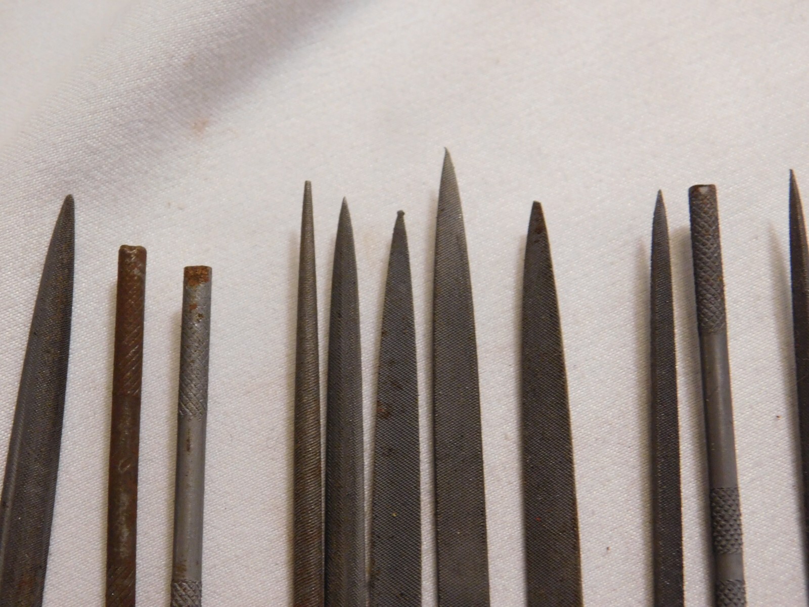Needle Files 150mm 12 Pieces No. 2 Round Shank