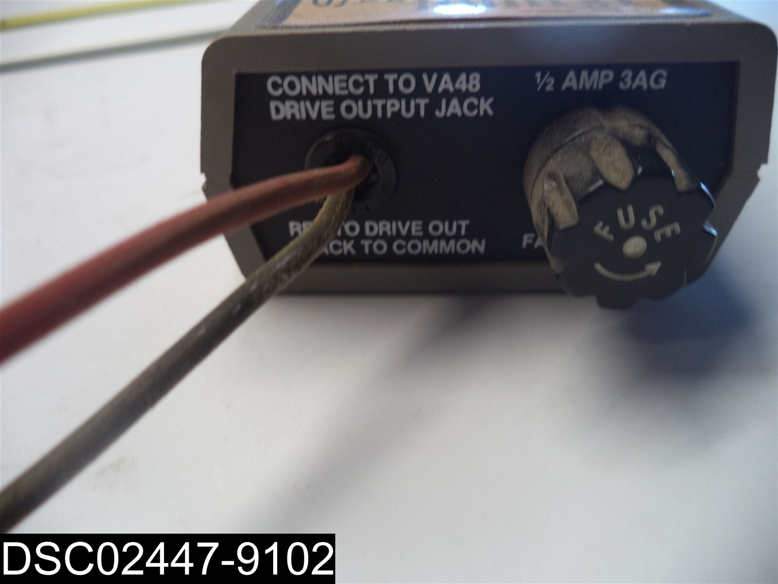 NO OUTPUT CORDS Sencore TR219 1:1 Horizontal Output Drive Isolation Transformer