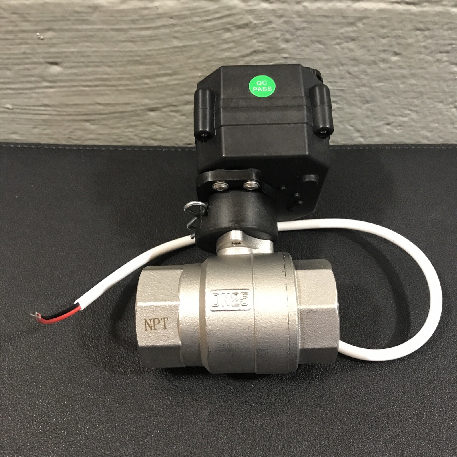 FH-MO DN25 1” 5V 12 24V 110 220V Mini Elec Motorized Valve 5 Wire