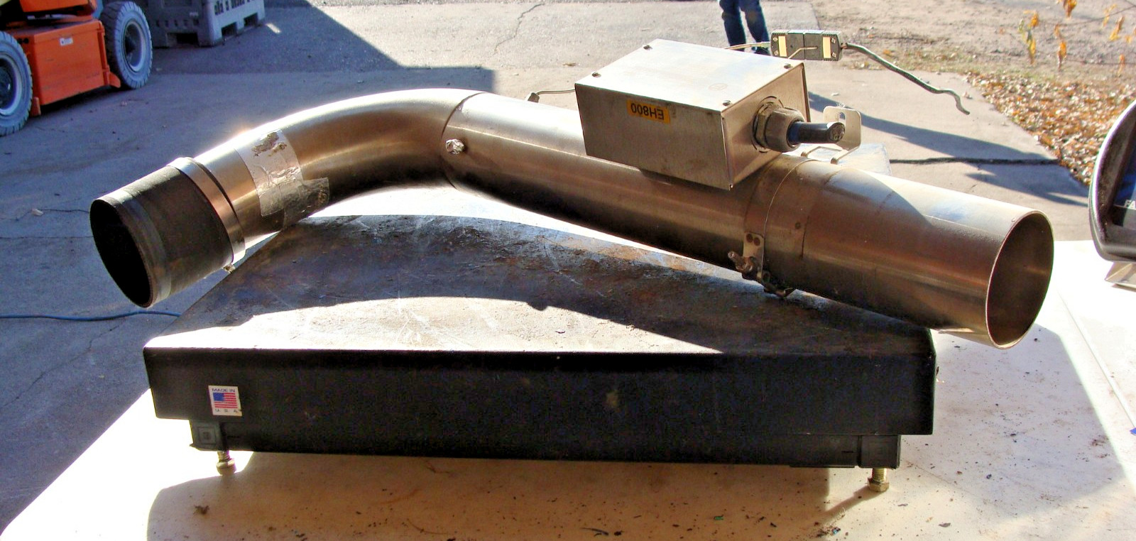 FLOW TORCH FT400-9KW-480-3-NF-NF-F2 STAINLESS STEEL GROUND HEATER 4″ 3PH