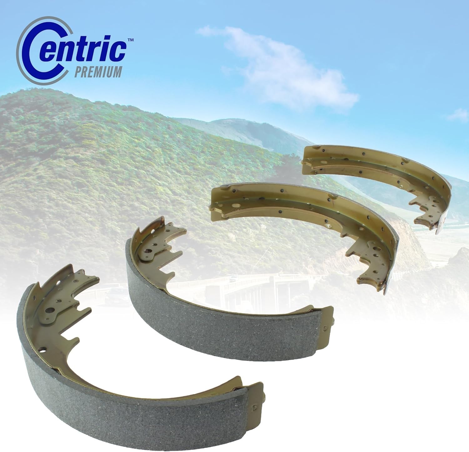 Centric Premium Replacement Rear Brake Shoe Set for Select Nissan and Infiniti