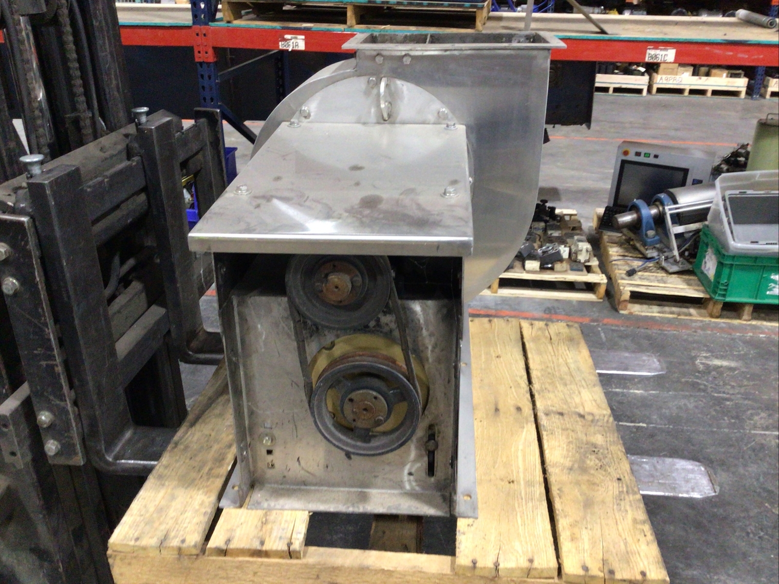 Alliance Corp Stainless Steel Exhaust Fan 13” In 9×13.5” Exhaust #5291TAWAT22