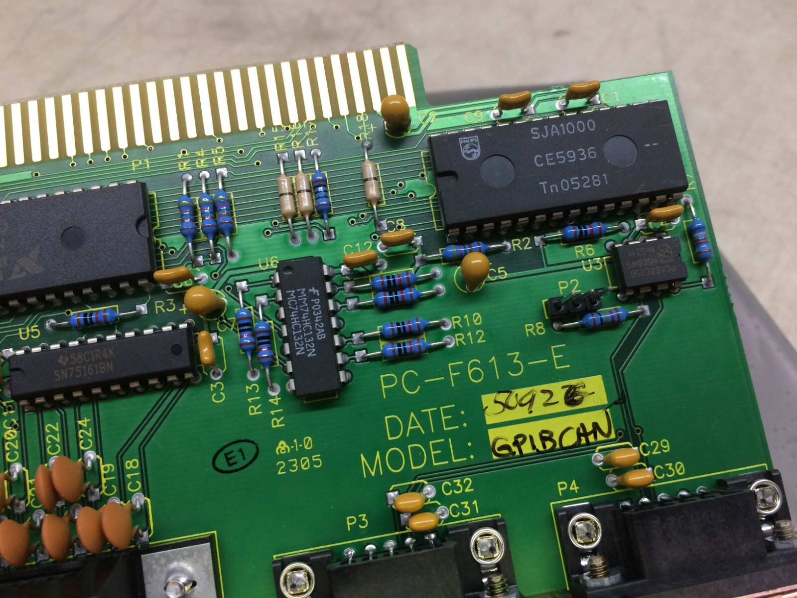 PC-F613-E Interface Card GPiBCAN CANbus Power Supply Control Board Unit RS232 GP