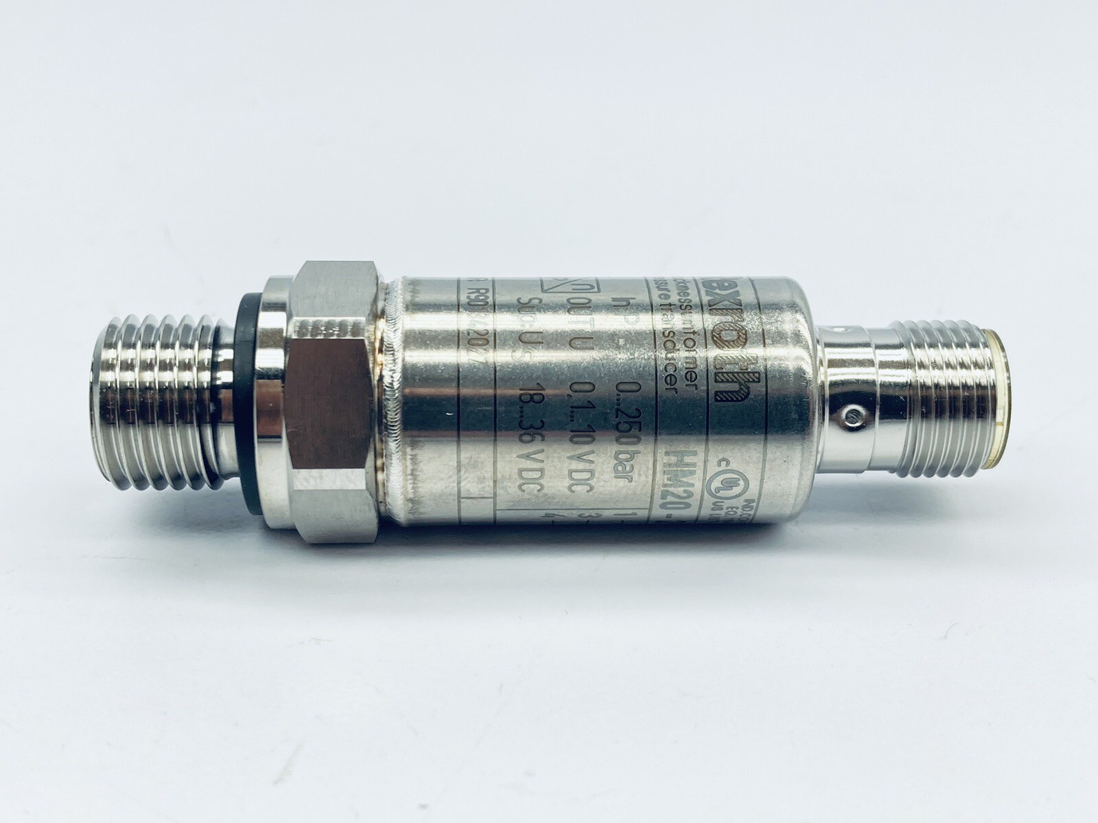 UNUSED REXROTH R901342027 PRESSURE TRANDSDUCER SENSOR 0-250BAR HM20-21/250-H-K35