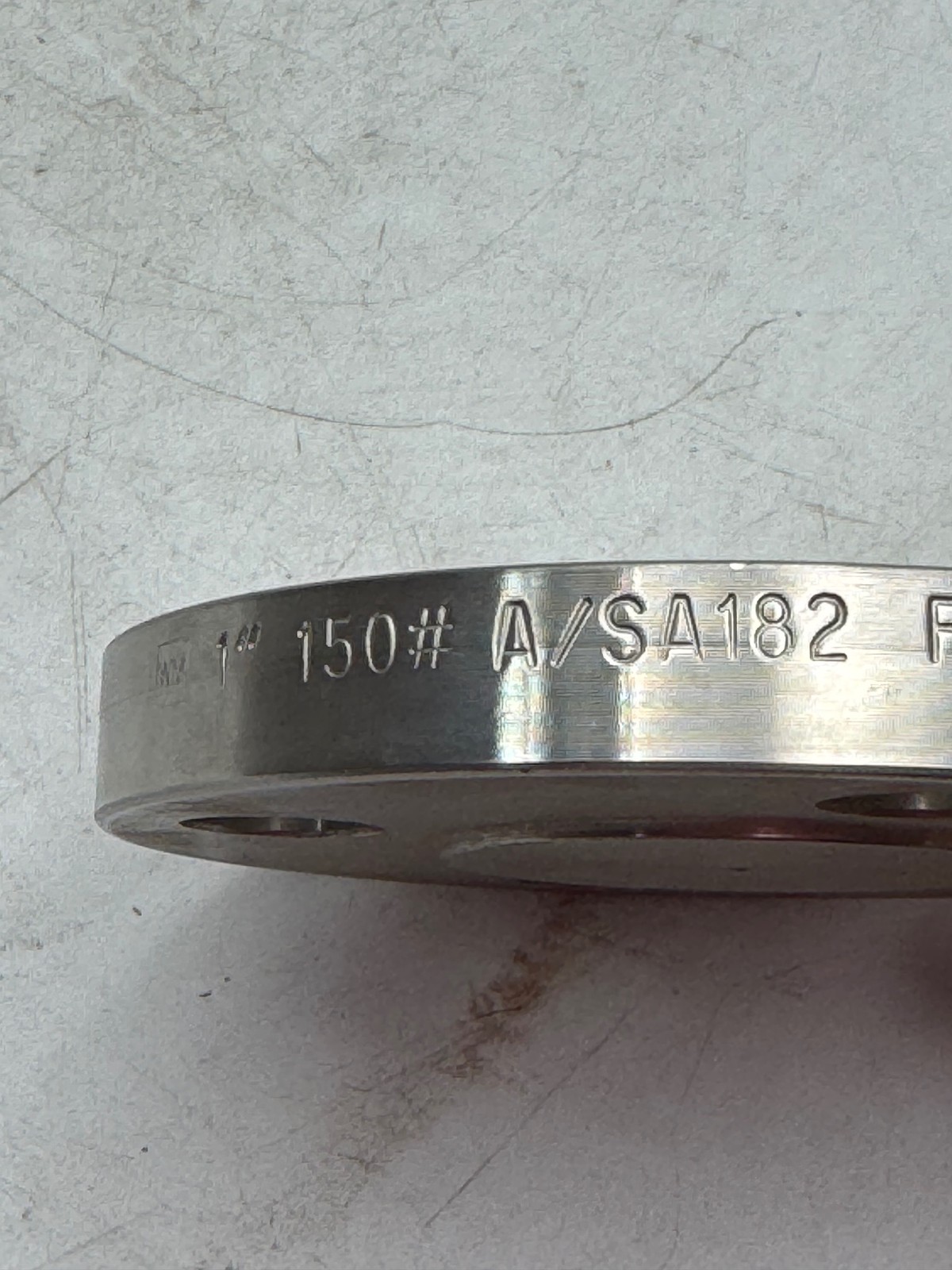 Stainless Steel Blind Flange 1 150# ANSI B16.5 F316/316L AS A182 4-Bolt Round