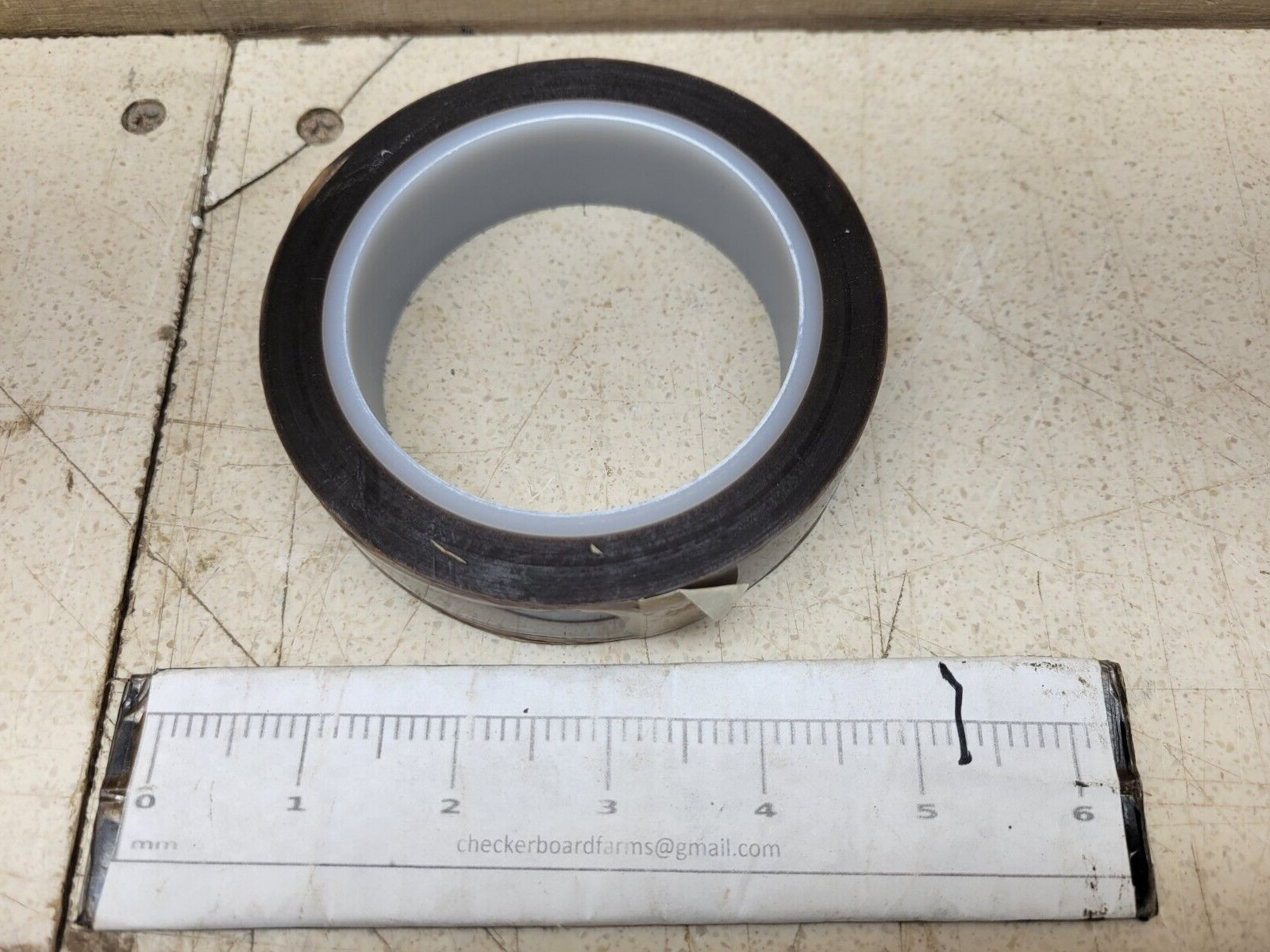 NOS 1″ Electrical Insulation Teflon Tape A-A-59474 A-A-59474B 108′ 5970008488683