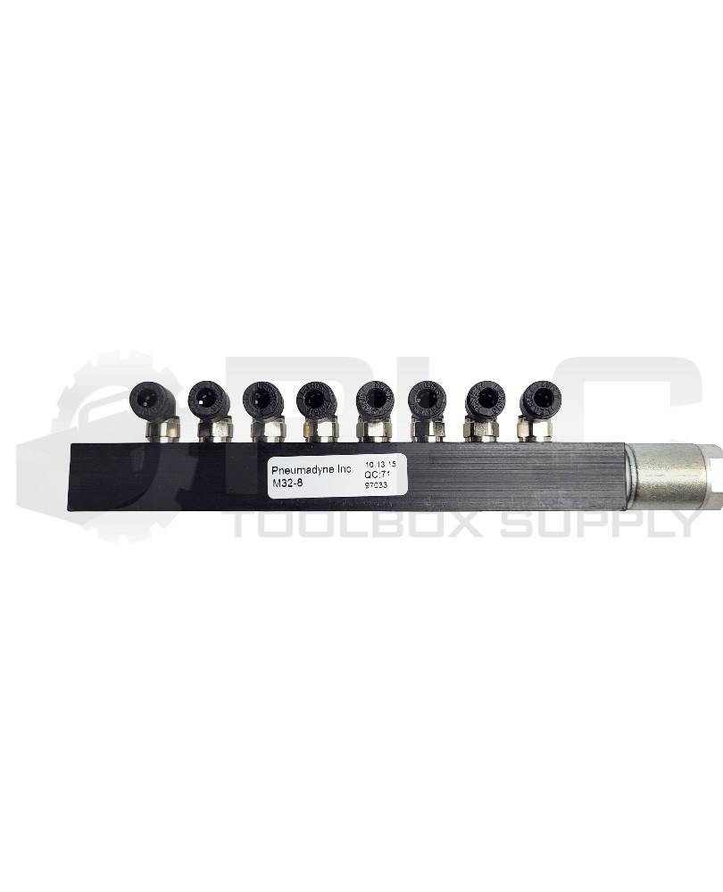 NEW PNEUMATIC INC M32-8 MANIFOLD W/ FESTO VALVE