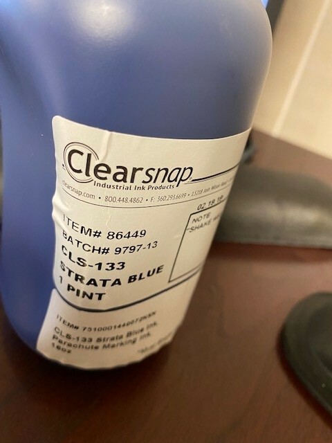 Clearsnap Strata Blue CLS-133 Parachute Marking Ink 16oz Exp 02-2019