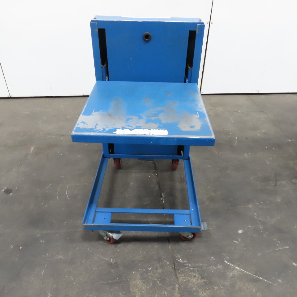 T & S ETS-460 20″ x 20″ Self Rising Elevating Ergonomic Spring Positioning Cart