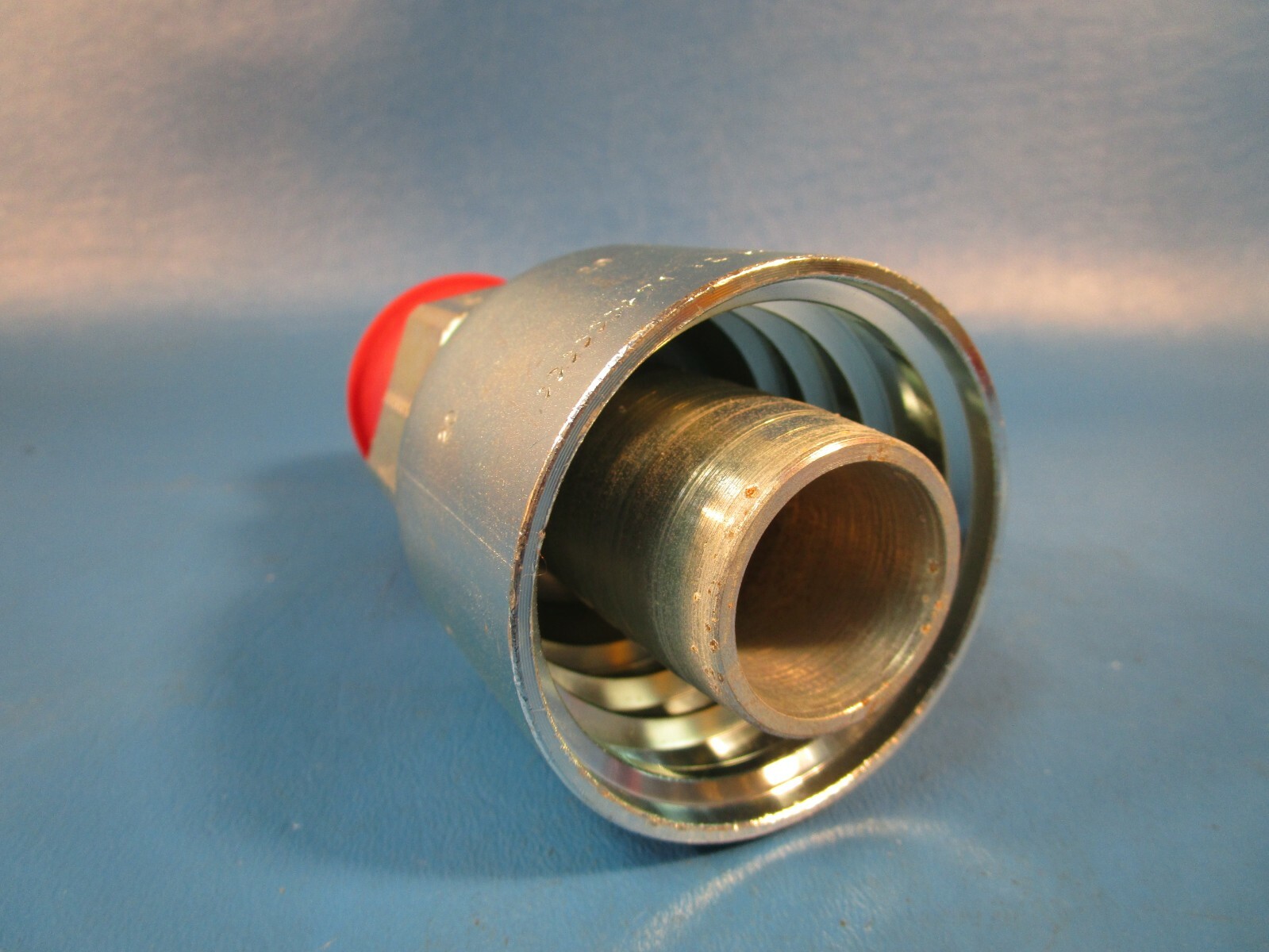 Parker 10371-20-20 Fitting Parkrimp Permanent Straight Male JIC 37 Deg. Rigid