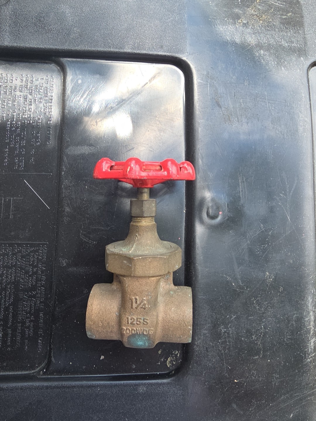 KITZ 1-1/4″ BRASS SWEAT GATE VALVE C125S