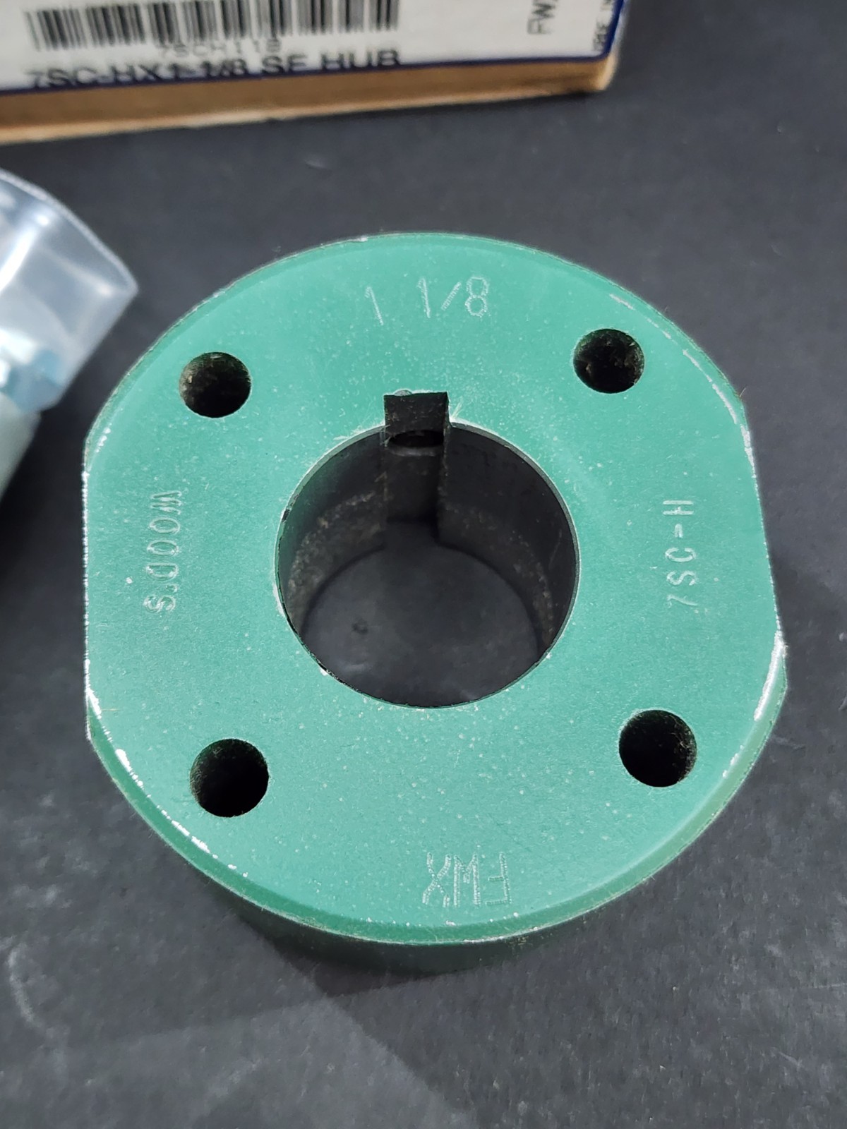 TB Wood’s 7SC-HX1-1/8 Hub 7SCH 1-1/8 W/Hardware