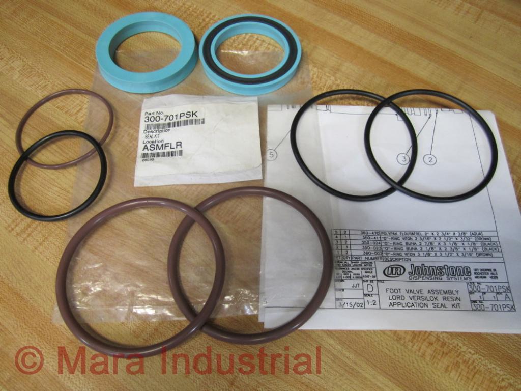 Johnstone 300-701PSK Foot Valve Assy. Seal Kit 300701PSK