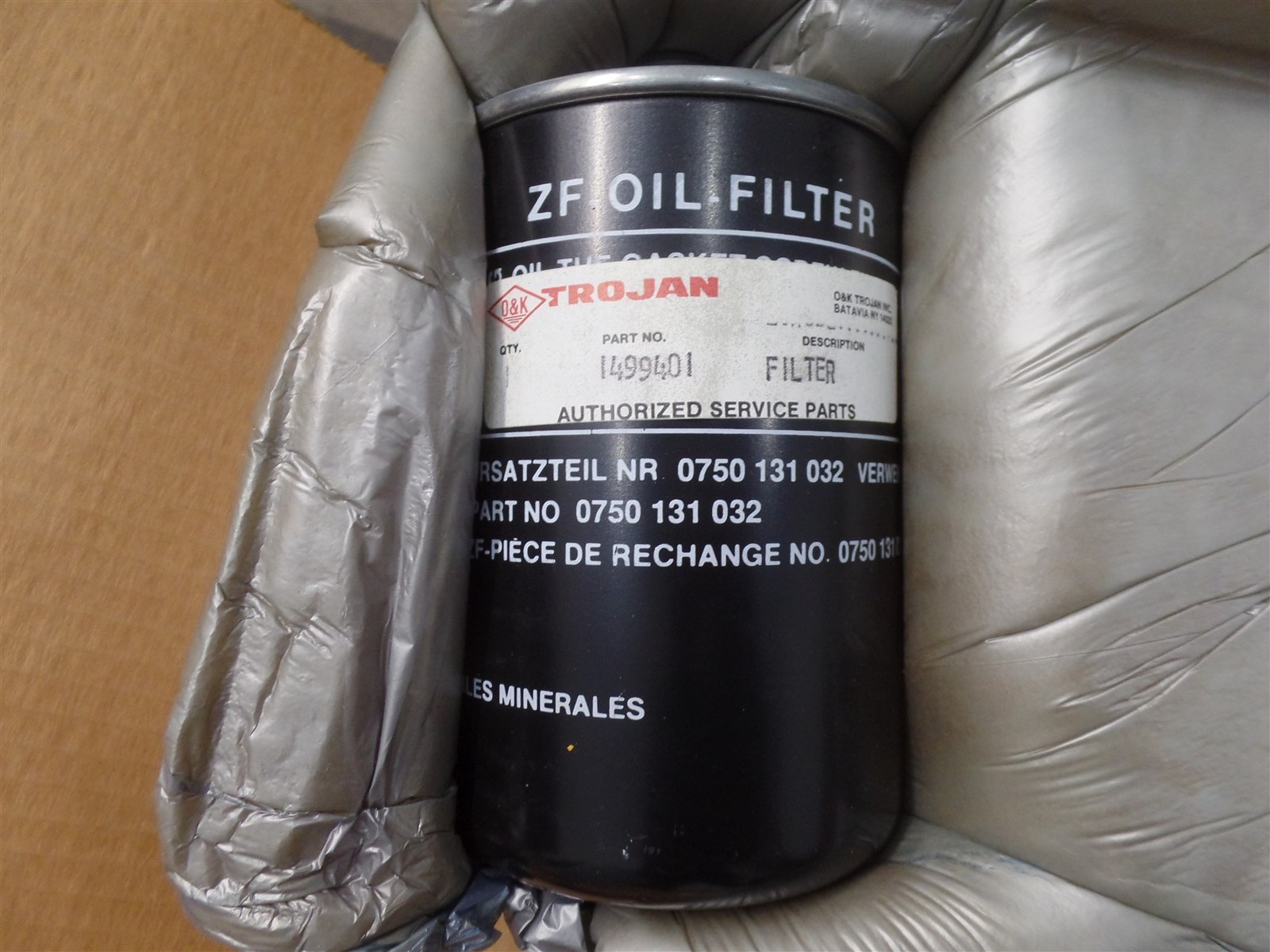 GENUINE TROJAN O&K 10462054800 ENGINE FILTER KIT, 4620548, TEREX 10-462054800