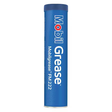 Mobil 121956 Mobil Grease Multipurpose Grease Cartridge, Fm222, Aluminum