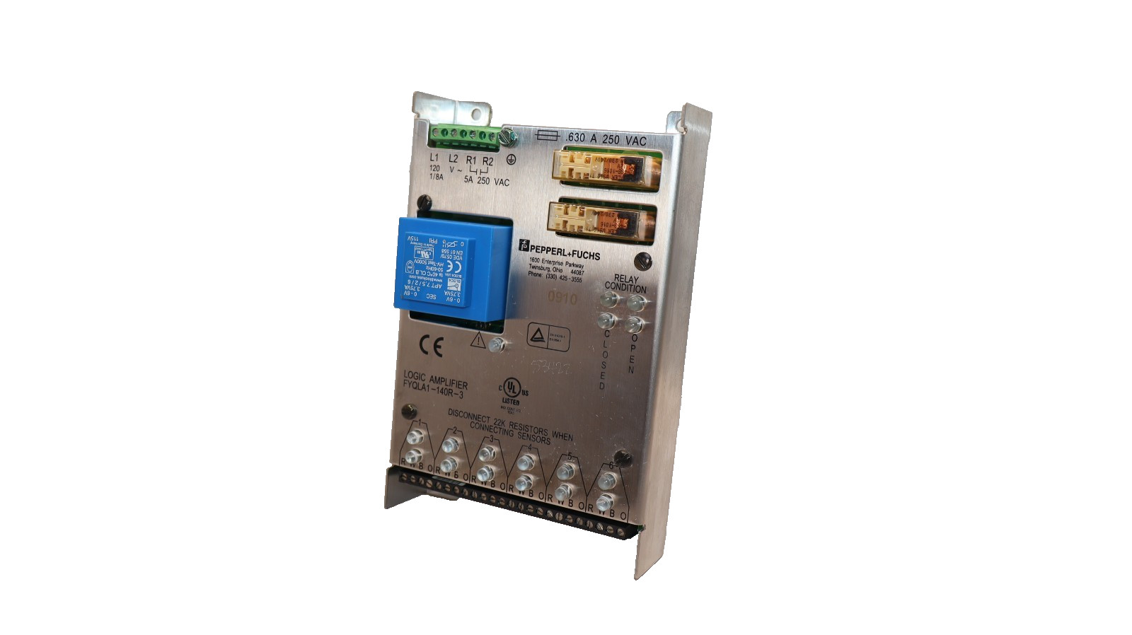 Pepperl + Fuchs FYQLA1-140R-3 , FYQLA1140R3 Logic Amplifier