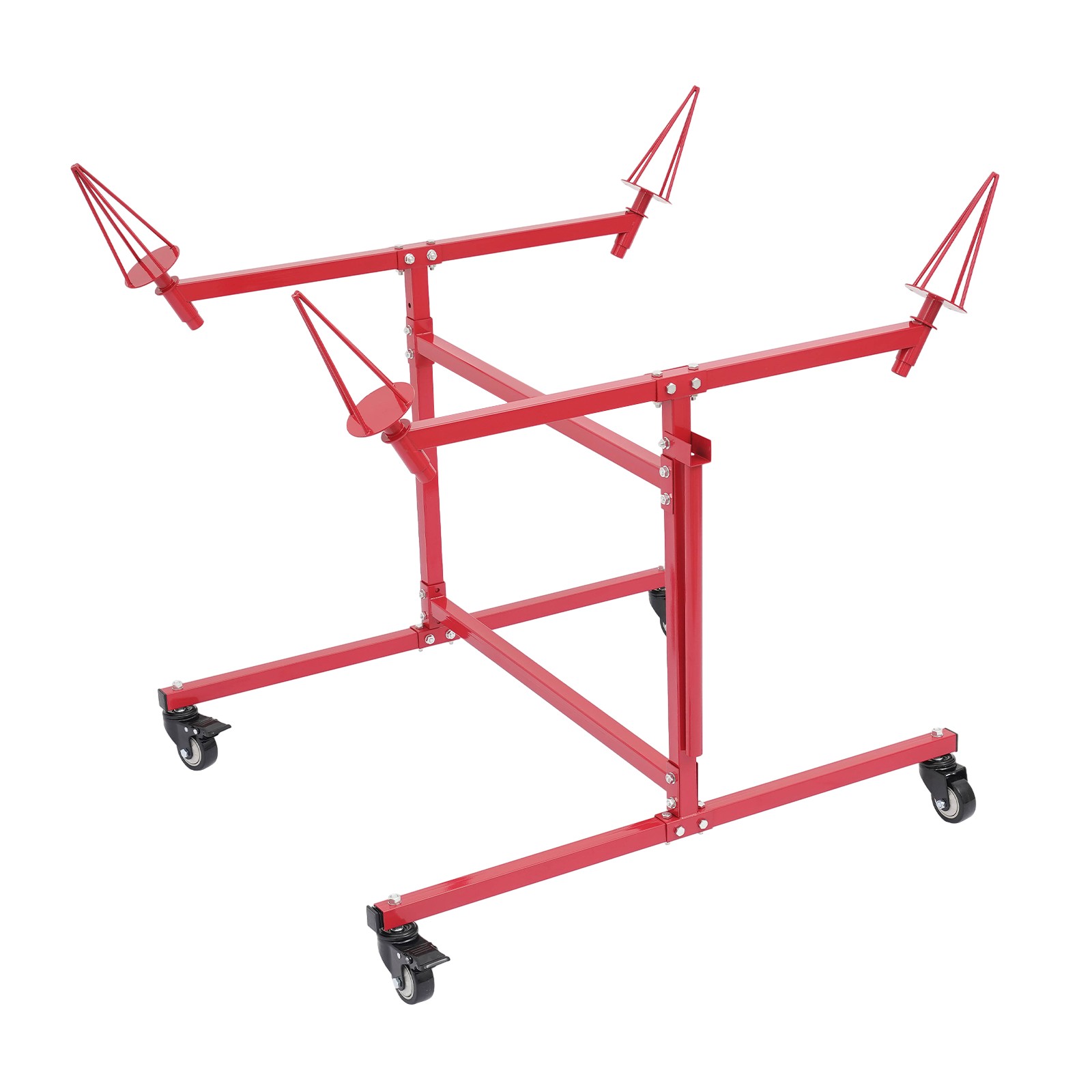 Wheel Paint Stand Rack Angled Wheel Holder Spray Stand For Car Repair Workshop