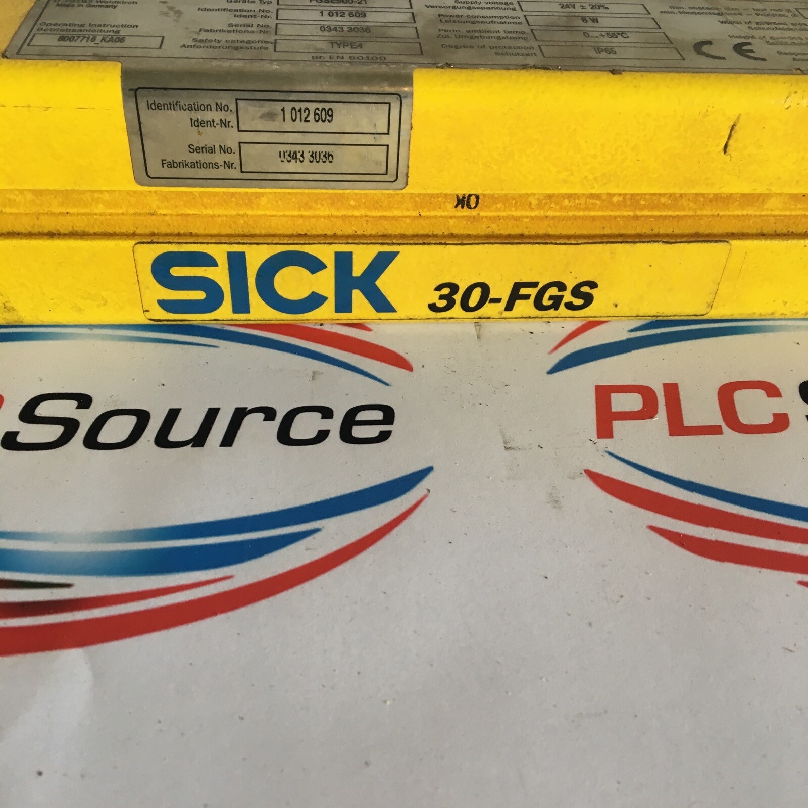 SICK 30-FSG FGSE900-21 Light Curtain Receiver Unit