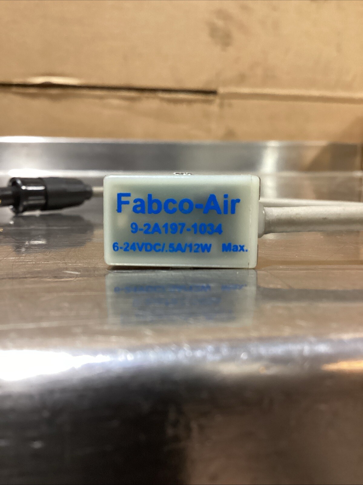 FABCO-AIR 9-2A197-1034, 10 Inch, 6-24VDC/.5A/12W, NOS Surplus