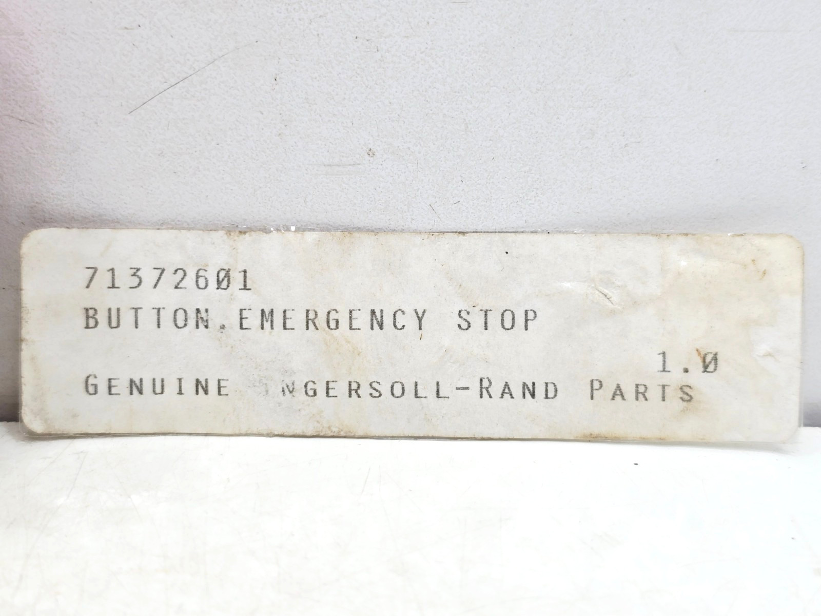 Ingersoll Rand 71372601 Emergency Stop Button