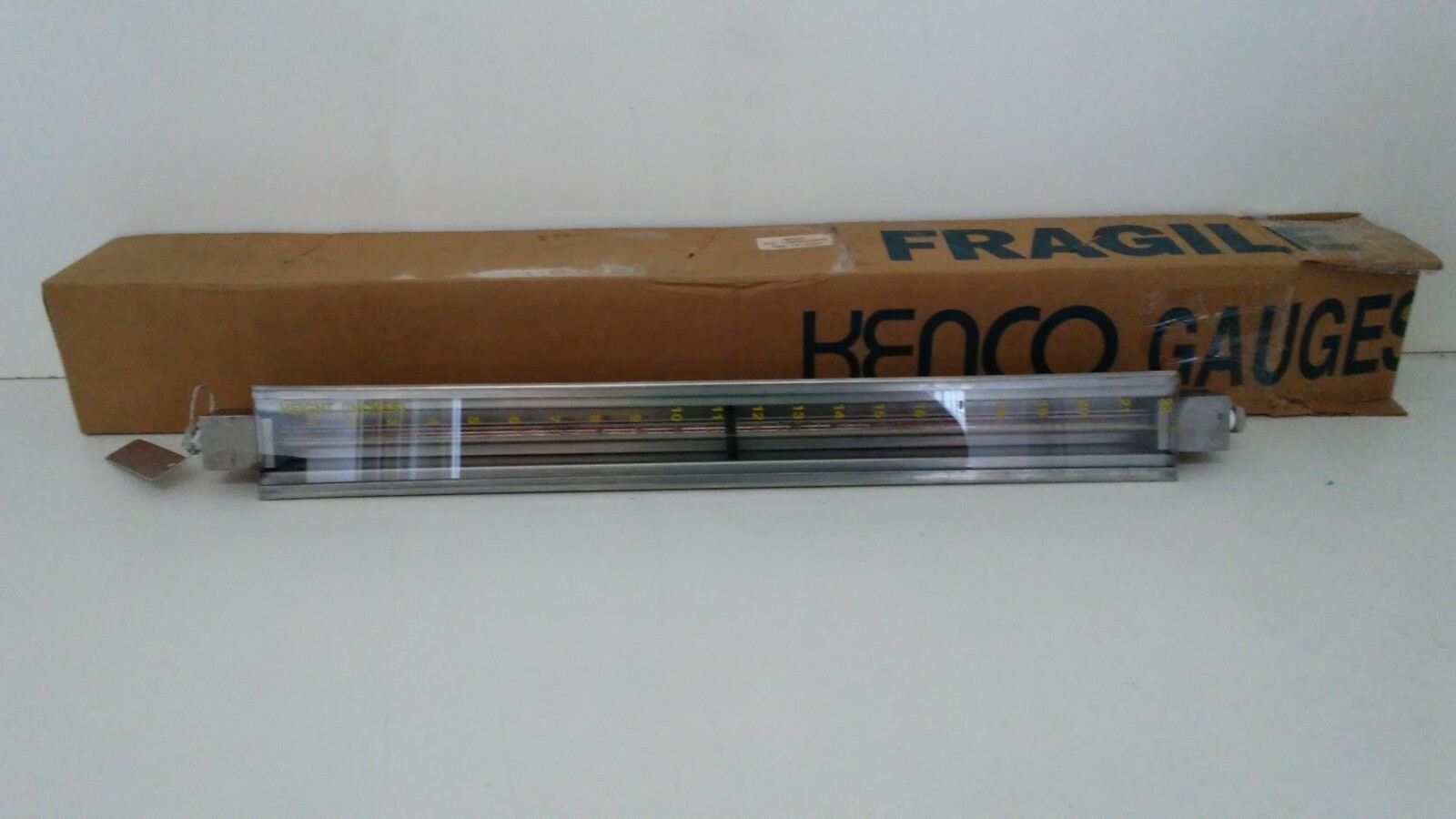 NIB! KENCO 100-PSIG 0-22″ AMBIENT FLOW METER GAUGE 88M75-24-AVH-RL-100-350-NS