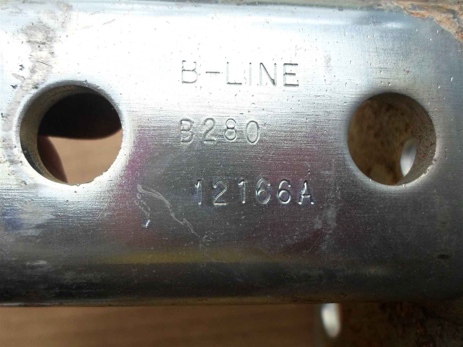 B-Line B280, 12166A Square Post Base, 6″ x 6″ x 3.5″ (+ 1/4″ thick plate= 3.75″)