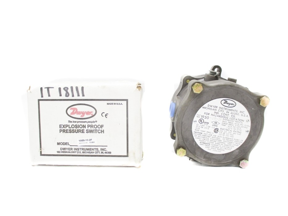 DWYER 1950-10-2F 480VAC 15A 10PSI NSMP