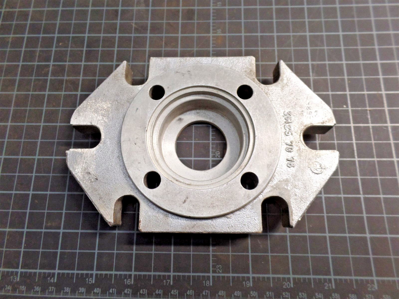 GENUINE TROJAN O&K 3/M25 70 76, 4 HOLE FLANGE, TEREX 10-846245400