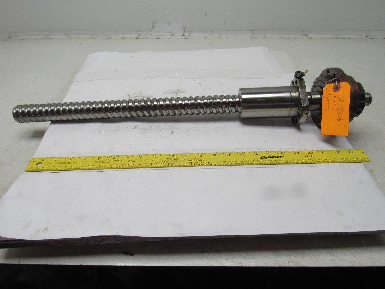 SW BAS03-22 183.0 Z Axis Ball Screw & Nut Assembly 28-1/2″ OAL