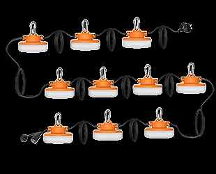 RAB STRING34-100 RAL STRING LIGHT FIXTURE 130W STRING LT FX