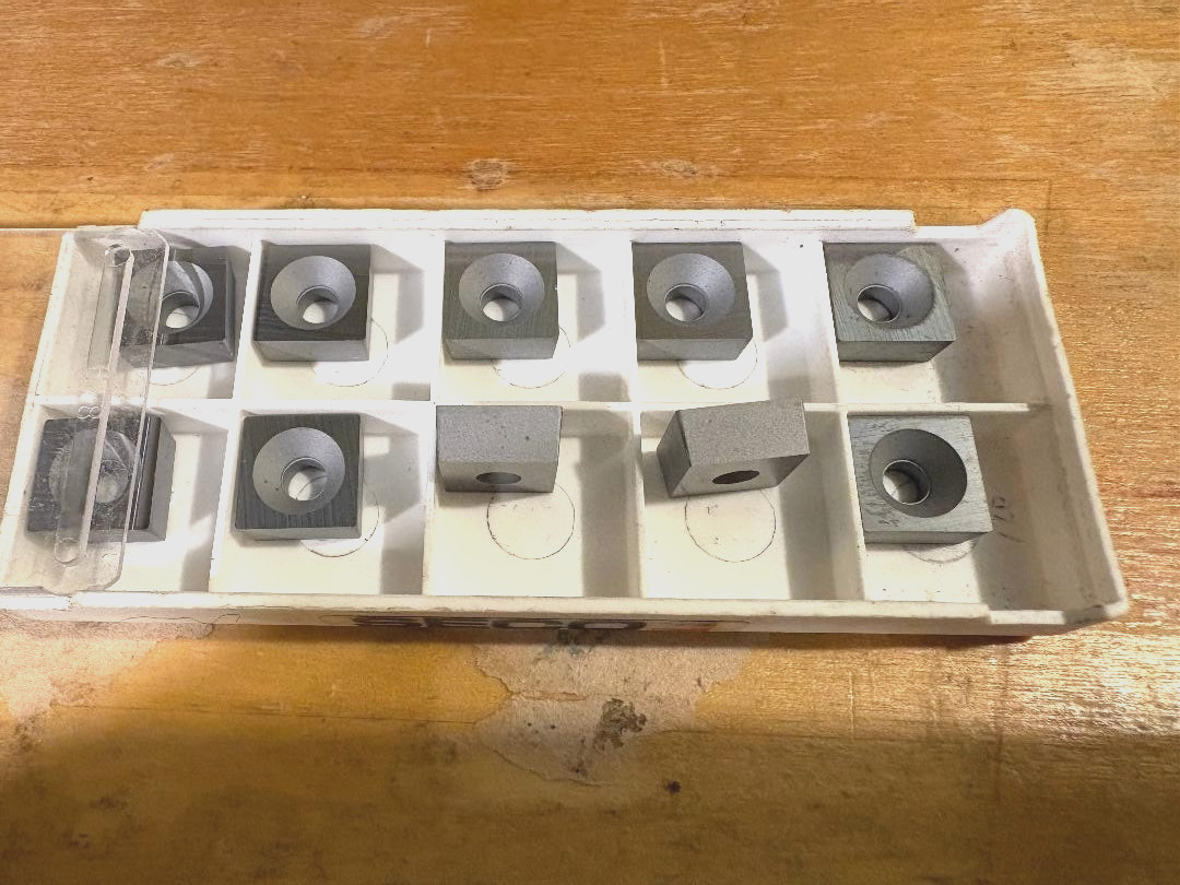 SECO Lot of 10 pcs. 890.2-04271/SSP-431 Carbide Tooling inserts, CNC, Machinist
