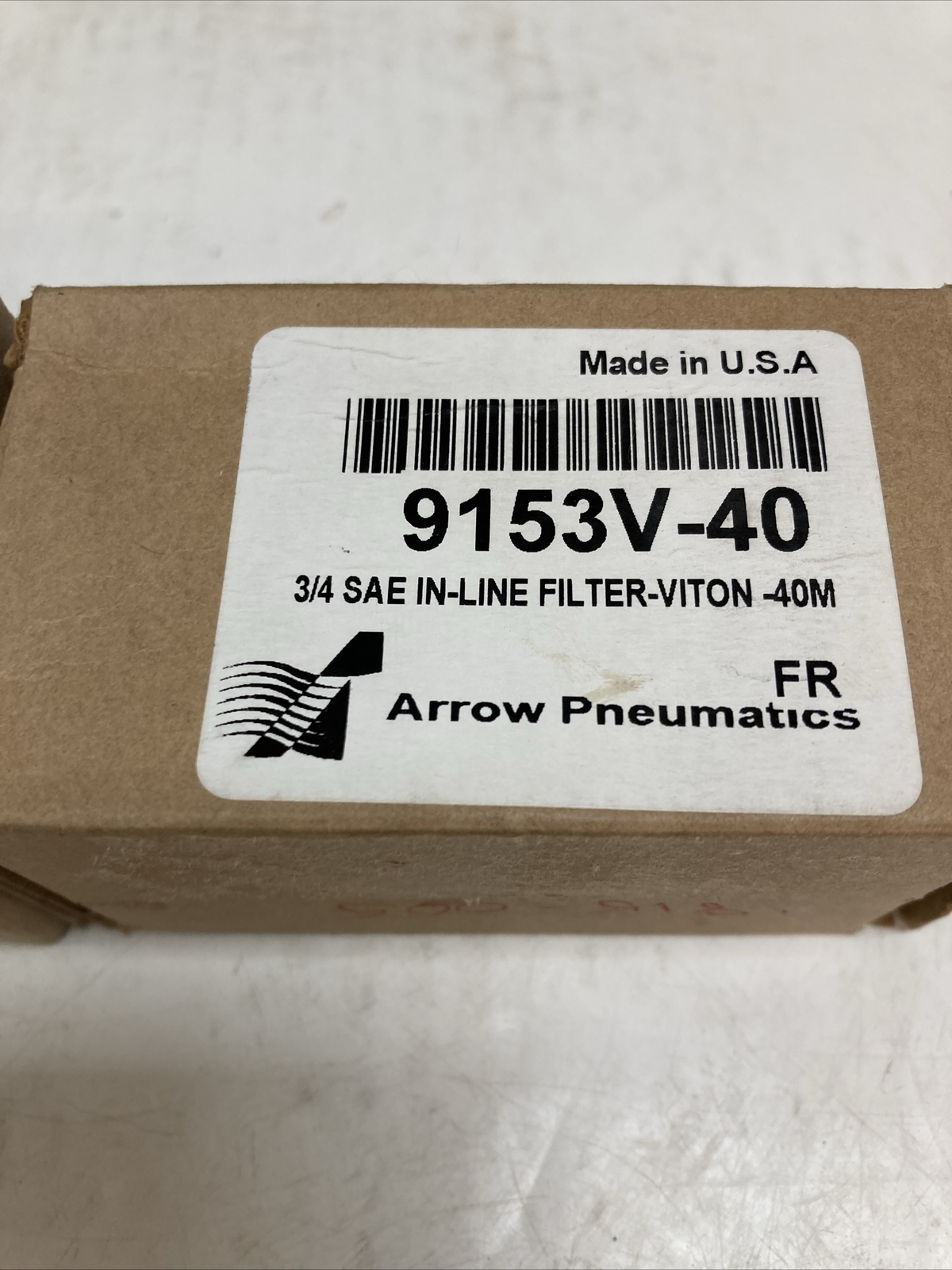 Lot Of 2 NEW Arrow Pneumatics In-Line Filter 9153V-40 | U.S.A. SELLER