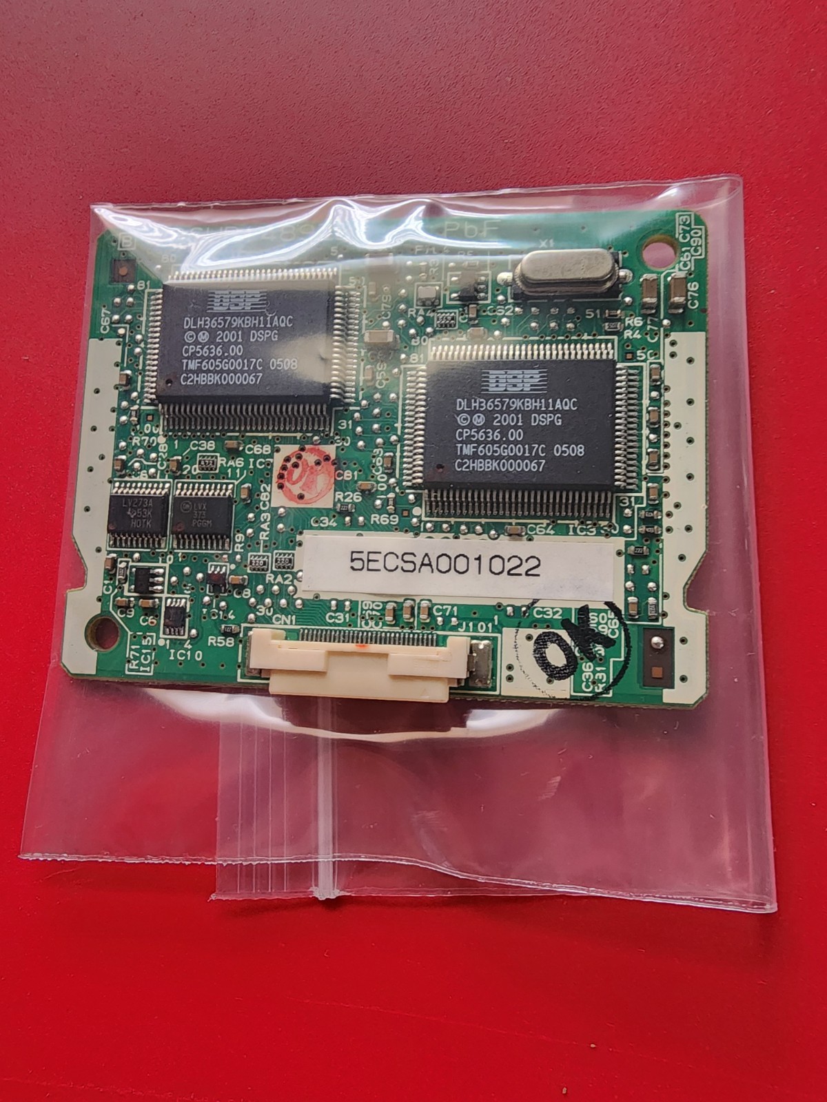 PANASONIC KX-TA82492/ 2-CHANNEL VOICE MAIL CARD/ 6 MONTH WARRANTY. REFURBISHED.