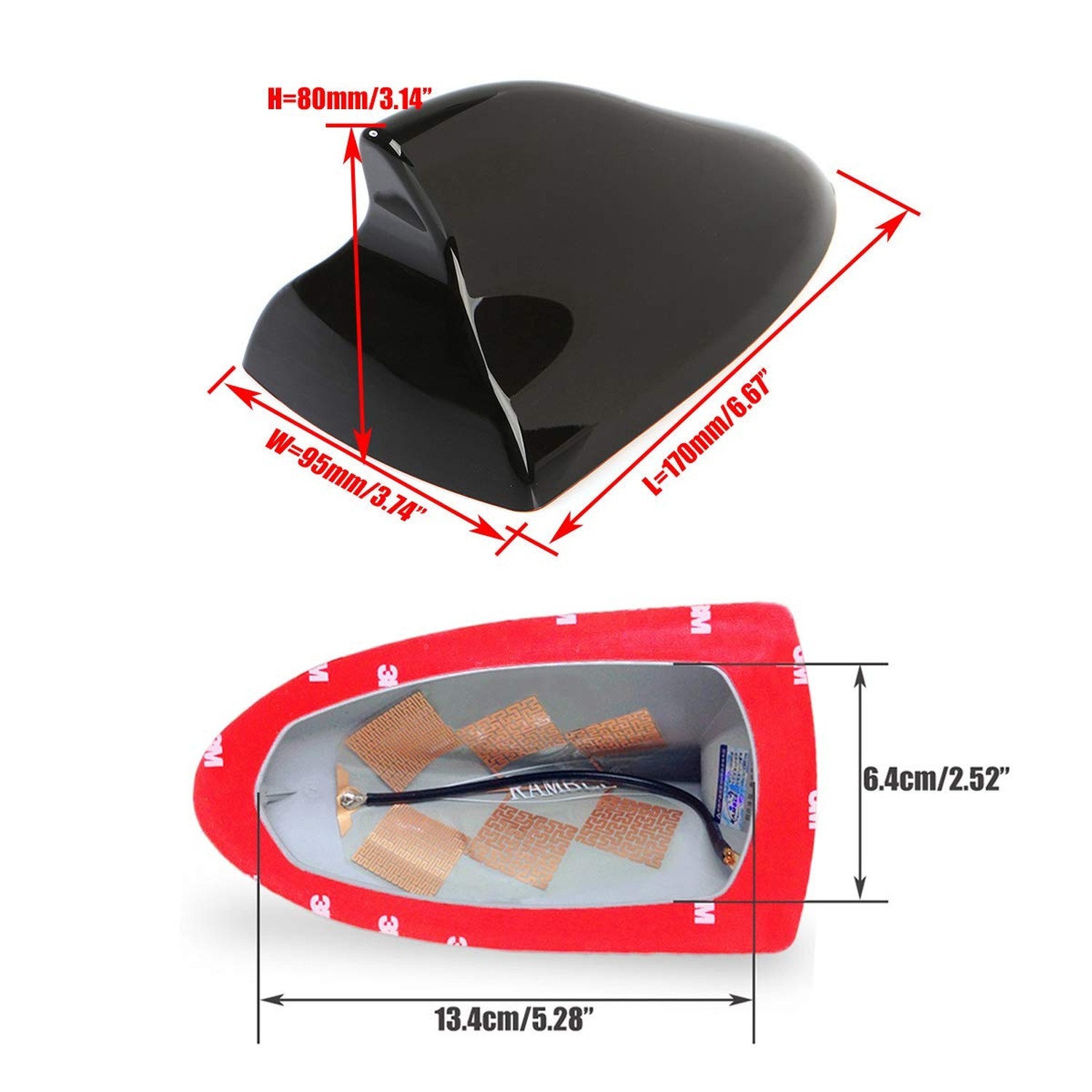 for (RAV4 2009-2015) Shark Fin Antenna, Car Radio FM/AM Aerials, Auto Parts, …