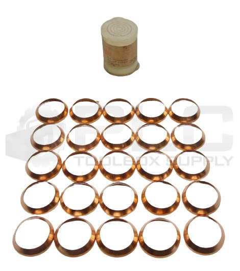 NEW VSI CS1000-24K CONICAL SEALS FOR 37° FITTING, 2″ TUBING *QTY 25