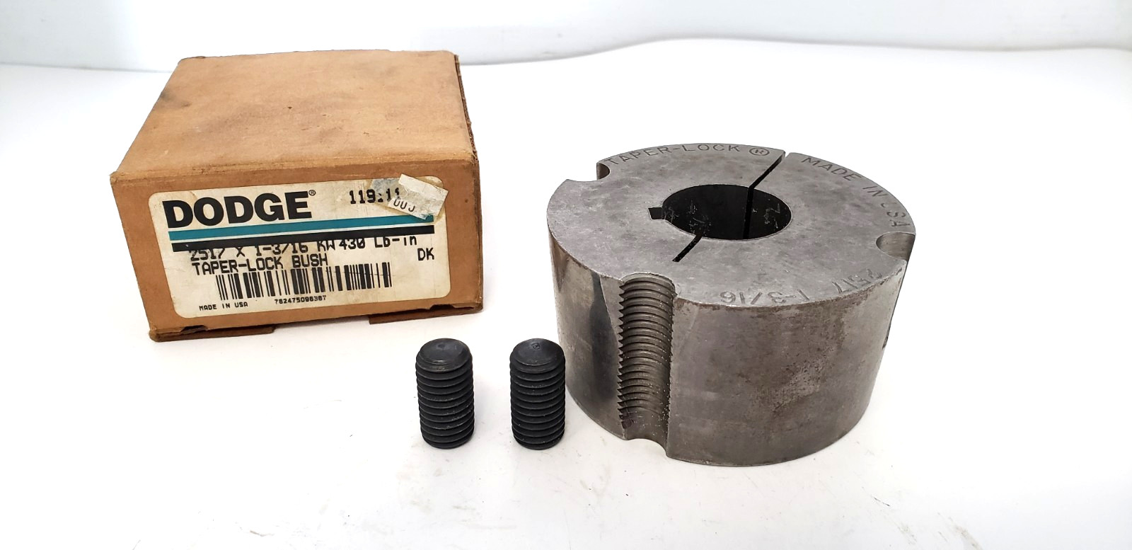 DODGE 2517X1-3/16 TAPER LOCK BUSHING, 119111, NIB
