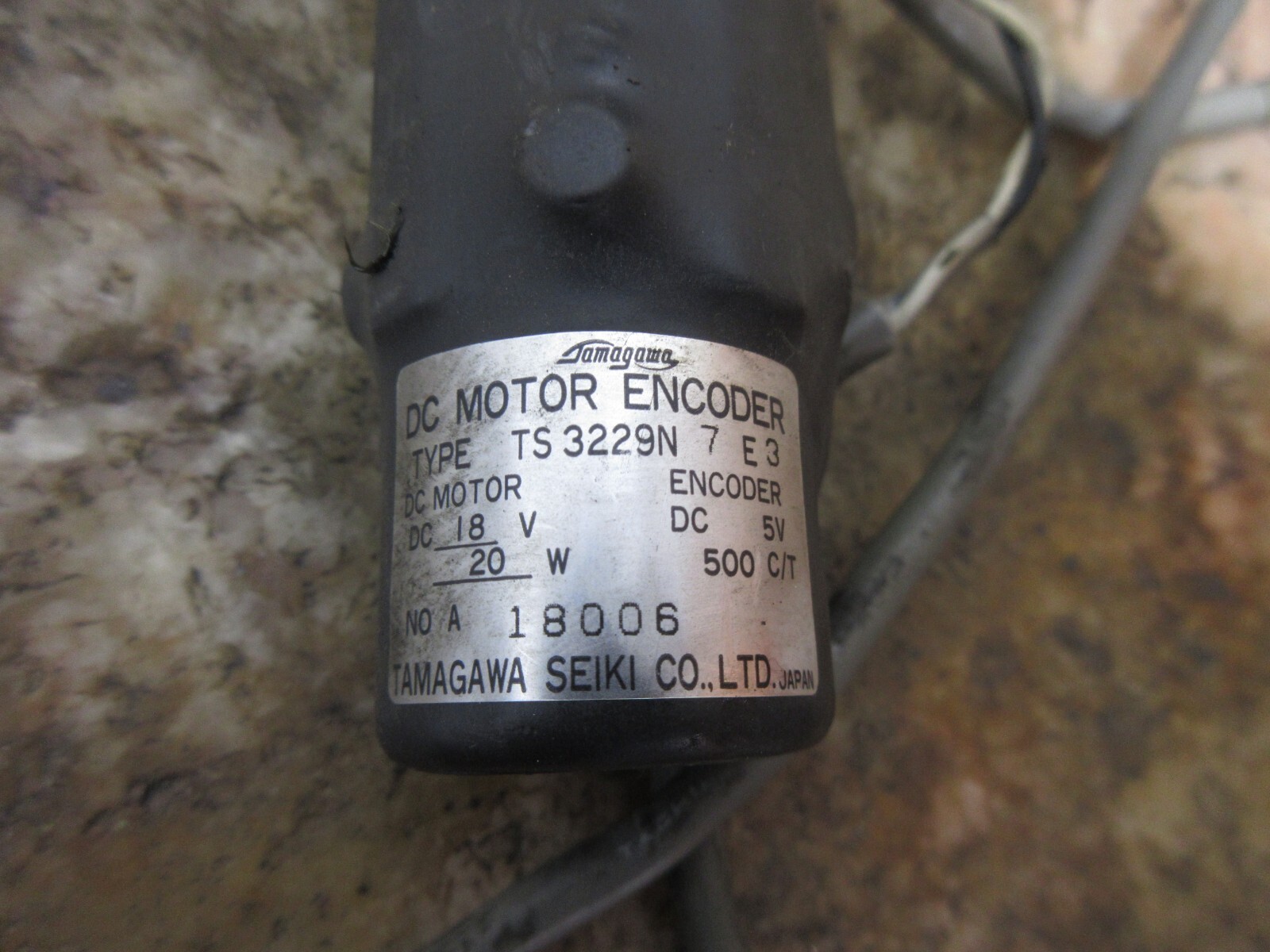 TAMAGAWA SEIKI DC MOTOR ENCODER TS 3229N 7 E3 TS3229N7E3 WARRANTY EACH 1