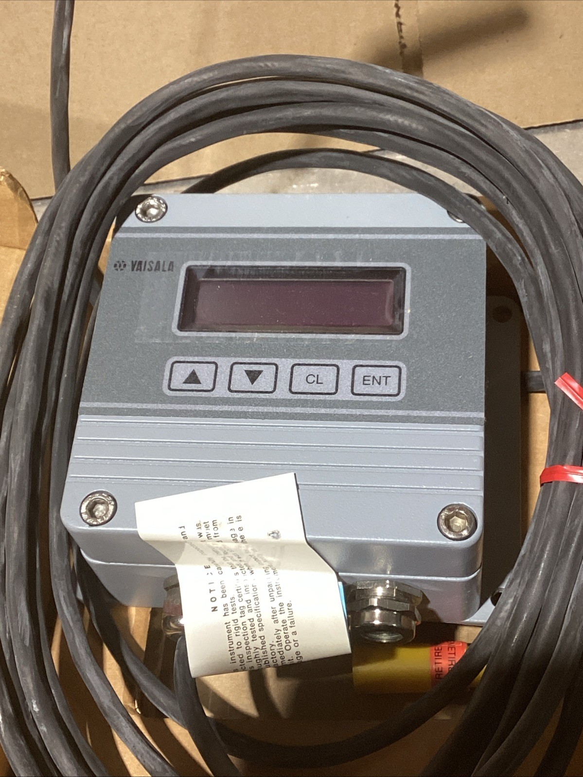 VAISALA HMP233 A1C1A2AA12A1A2B HUMIDITY AND TEMPERATURE TRANSMITTER NOS