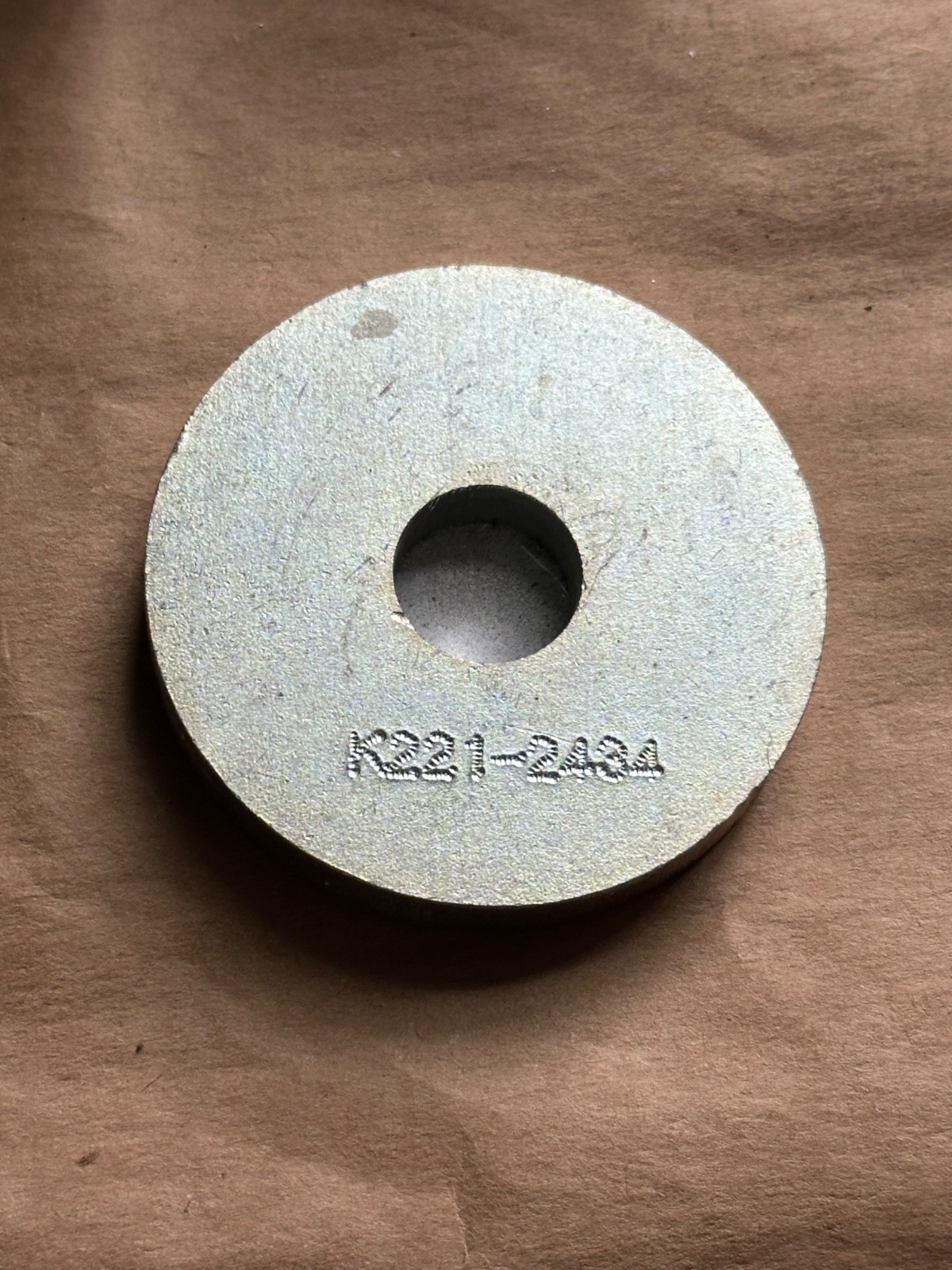 K221-2434 Spacer Zinc – Round 17X63X10 STL