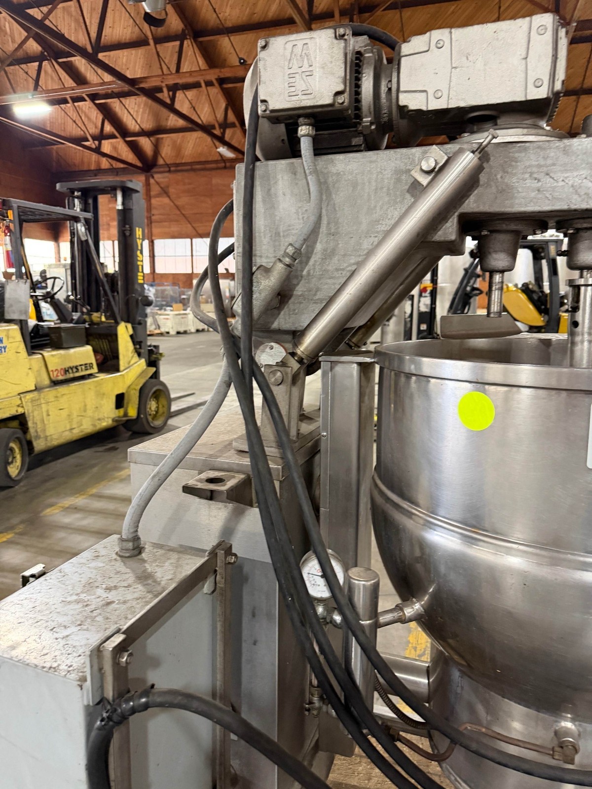 40 Gallon Jacketed Groen Kettle Mixer 50 PSI Capacity