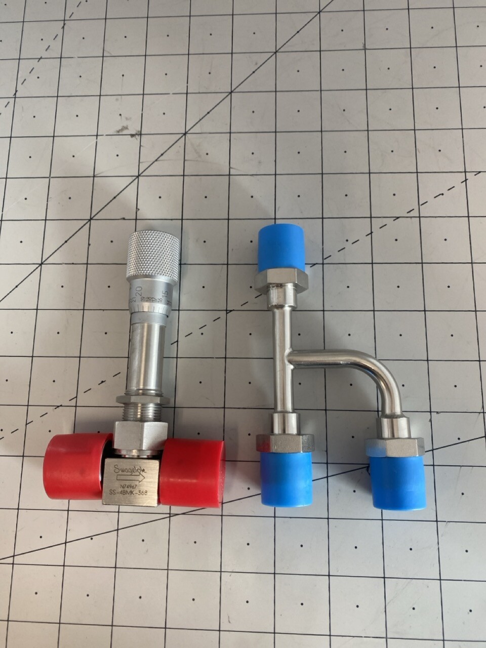 Swagelok Stainless Steel Valve Assy PN: SS-4BMK-368