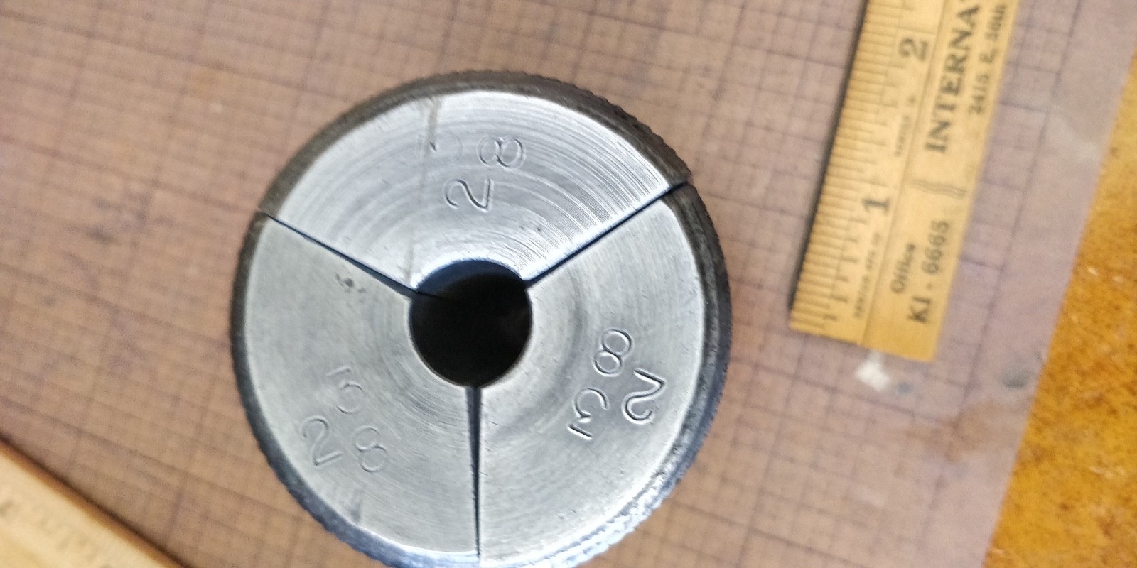 Collett / Wedge 2-3/8″ ID mount for Pneumatic Beveler or flange facer H&S Tool