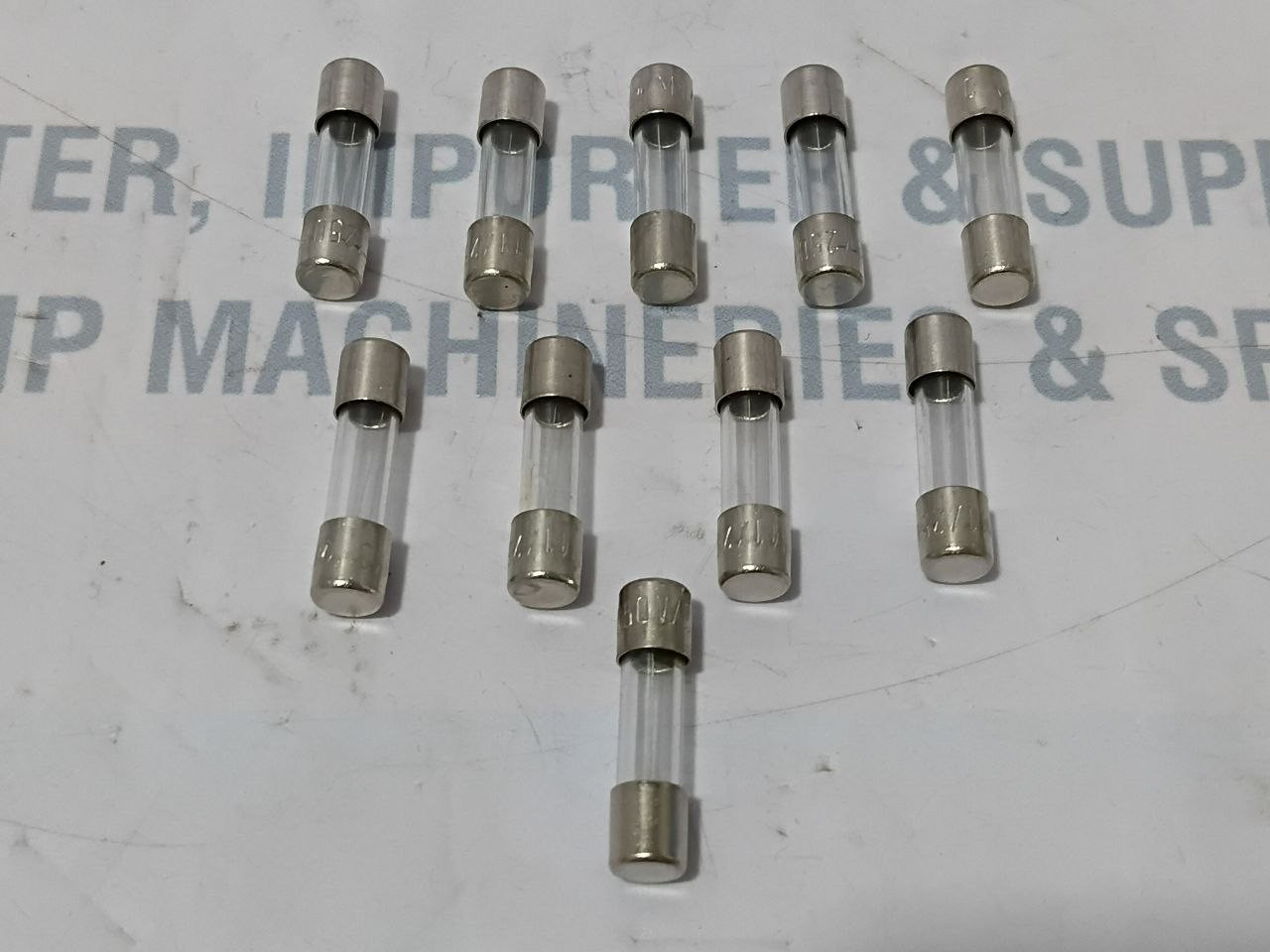 Wickmann-Werke M 1A Miniature Fuses 250Vac 5x20mm 507-0540 (Lot of 10 pcs)