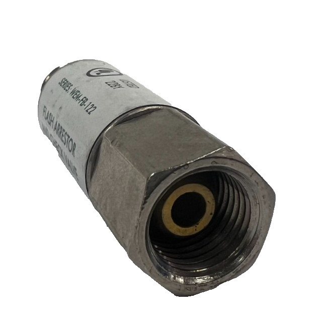 WELDMARK WEM-FB-122 FLASH ARRESTOR AND CHECK VALVE 9/16″-18 125 PSIG
