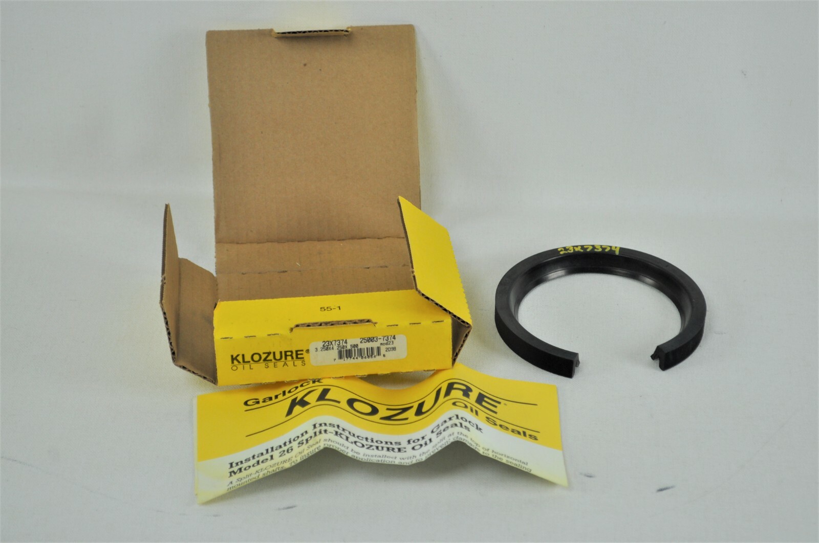 Garlock Klozure 23 X 7374 Oil Seal, Size 3.250 x 4.25 x .500, 25003-7374, New