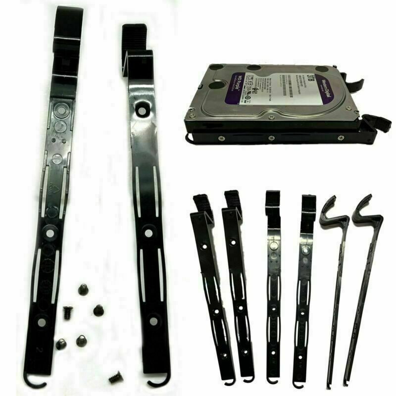 4PCS Plug-in HDD Tray Bracket Plastic Strip for Hikvision DS-9016HF 9116 9664