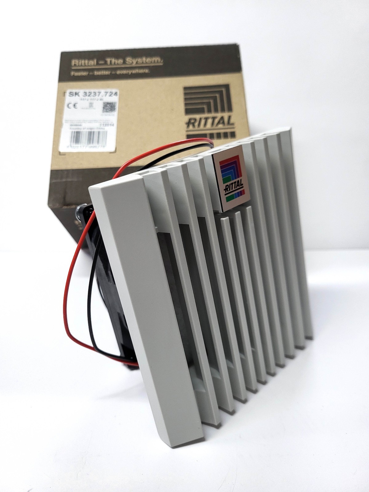 Rittal SK 3237.724 Blue e+ Filter Fan 24VDC 20 m³/h 117x117x46mm SK 3237724