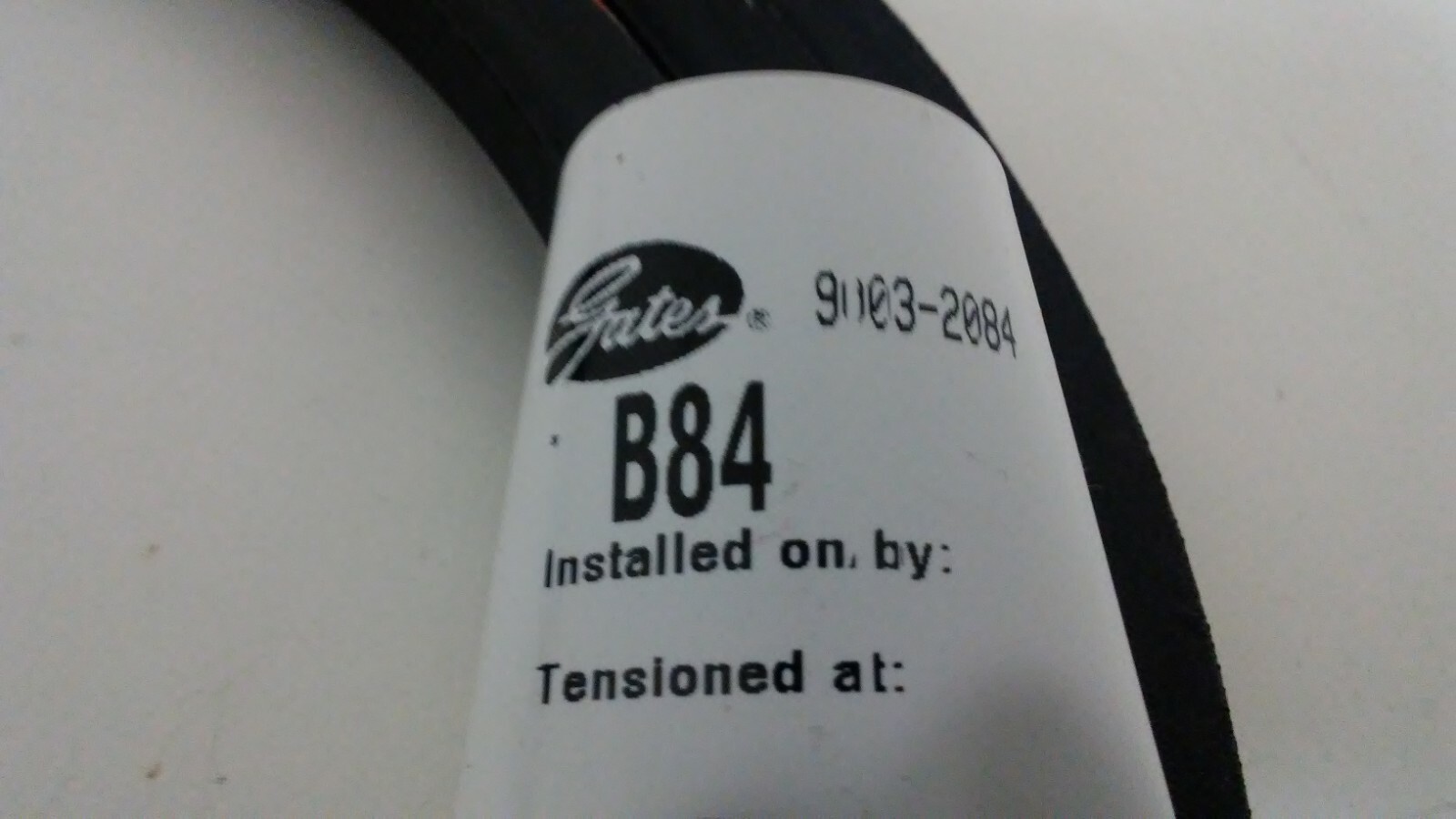 NEW OLD STOCK! GATES HI-POWER II V-BELT B84 9003-2084