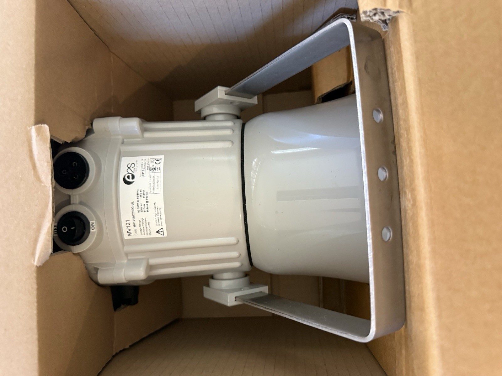 E2S APPELLO X User Recordable Alarm Horn Siren Klaxon Annunciation Sounder MV121
